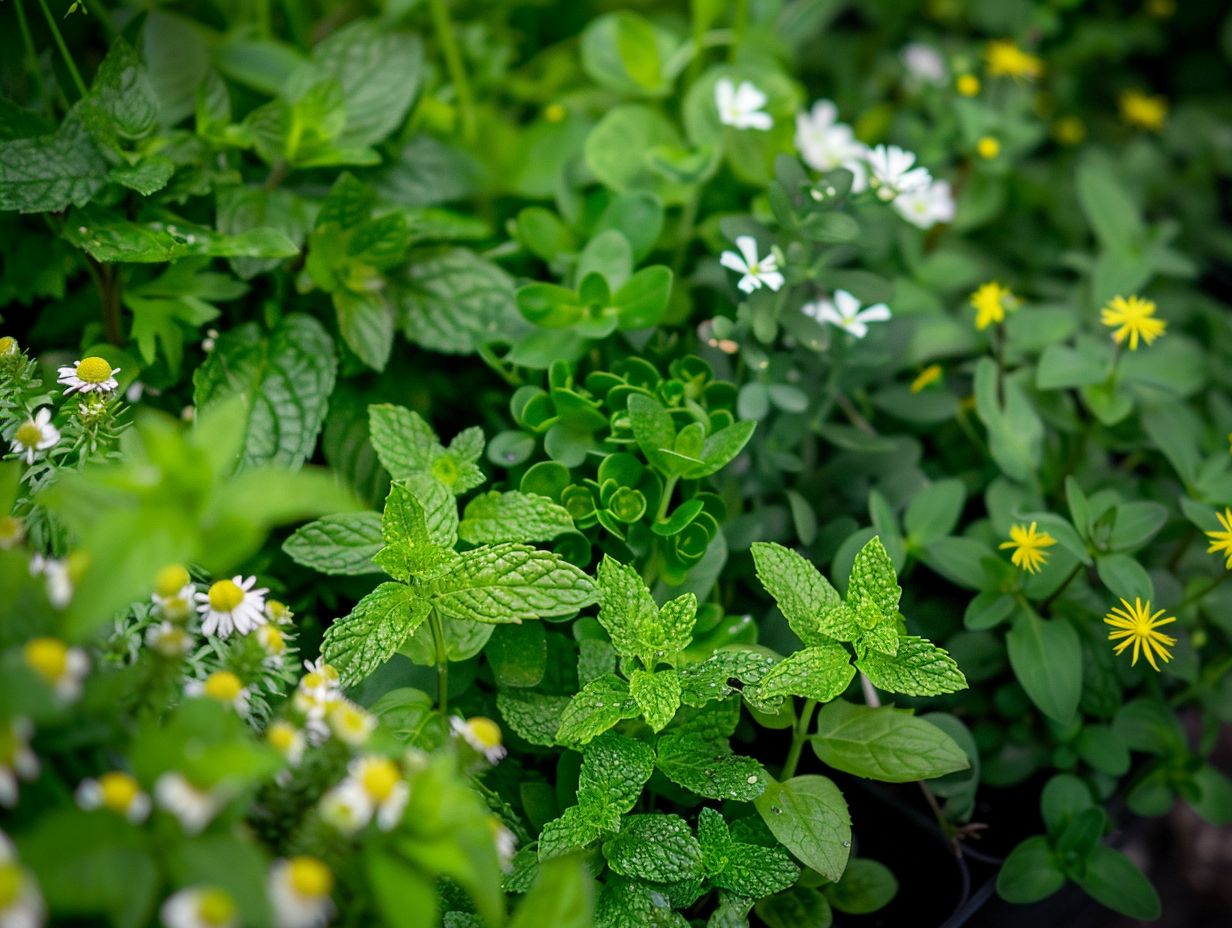 Zioła lecznicze w ogrodzie użytkowym