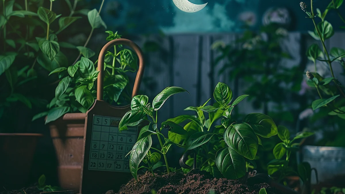 Cykl księżycowy w uprawie ogrodu