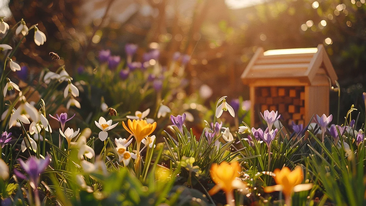 Ogród przyjazny dla owadów zapylających