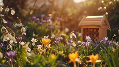 Ogród przyjazny dla owadów zapylających