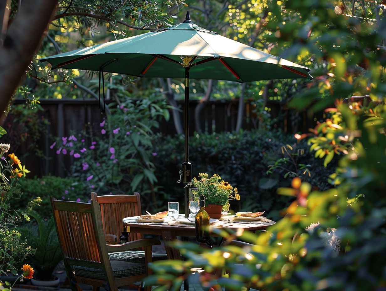 Parasole ogrodowe - praktyczny cień i styl