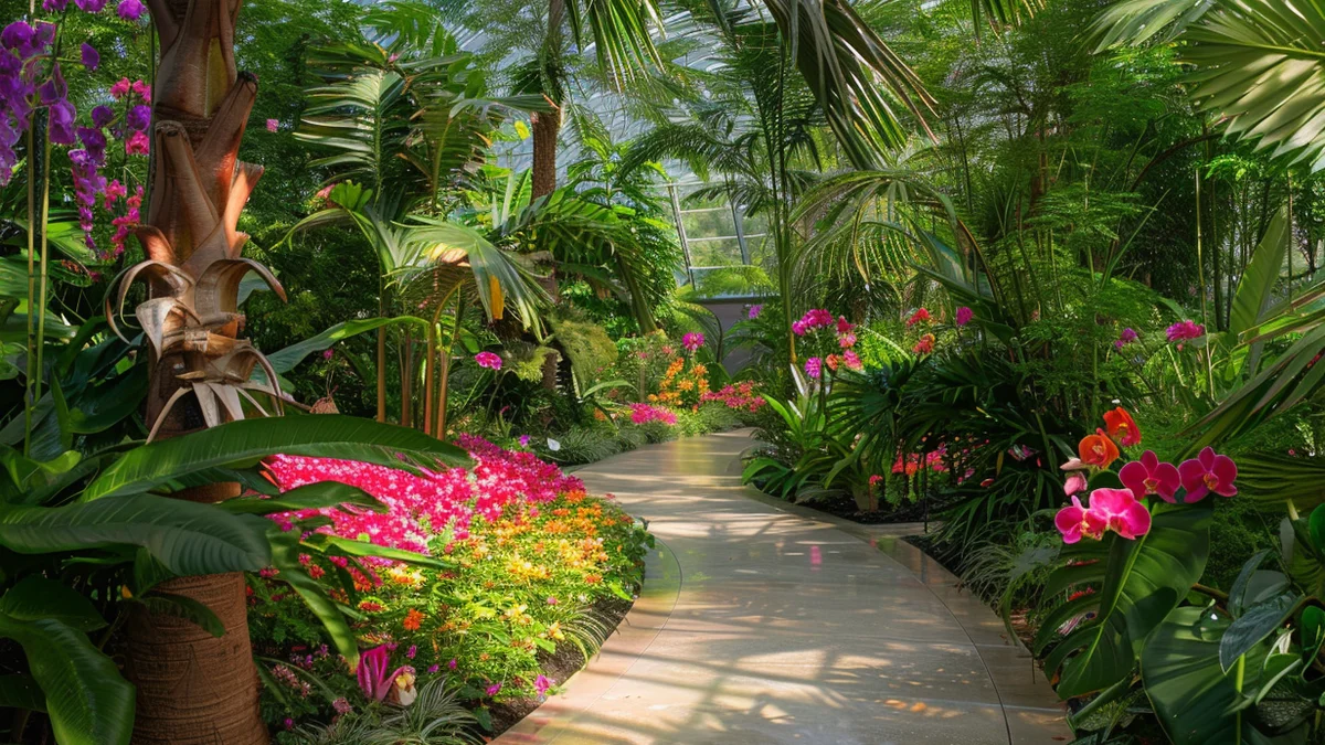 Idealne rośliny do ogrodu zimowego