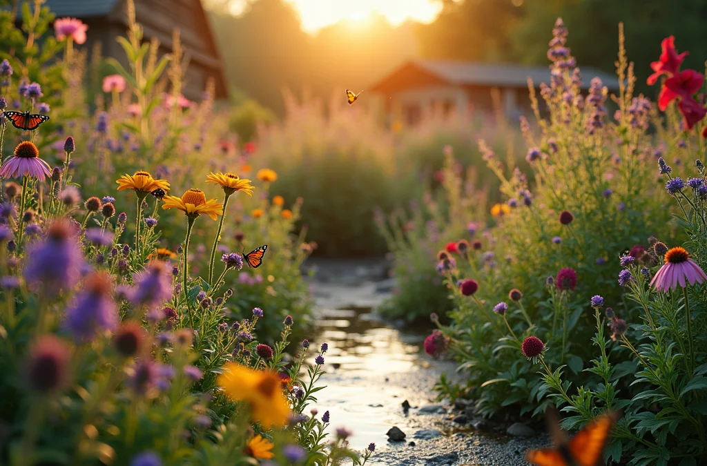 Rośliny przyciągające zapylacze