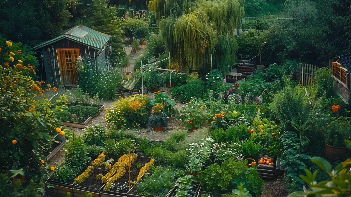 Permakultura w małym ogrodzie przydomowym