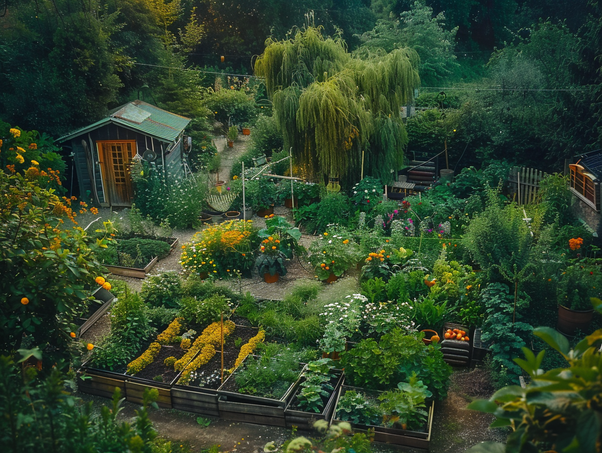 Permakultura w małym ogrodzie przydomowym