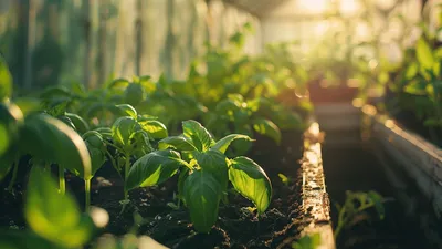 Rośliny jadalne w ogrodzie zimowym