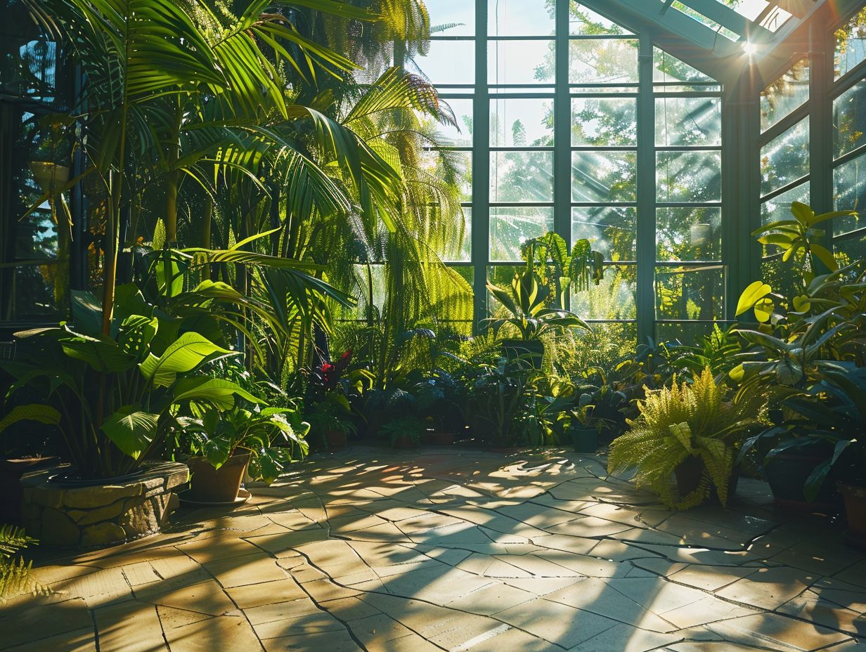 Światło w ogrodzie zimowym - naturalne i sztuczne