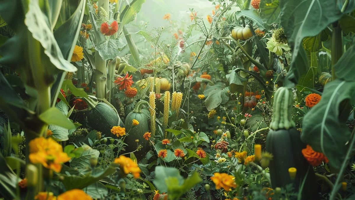 Współsadzenie w ogrodzie warzywnym