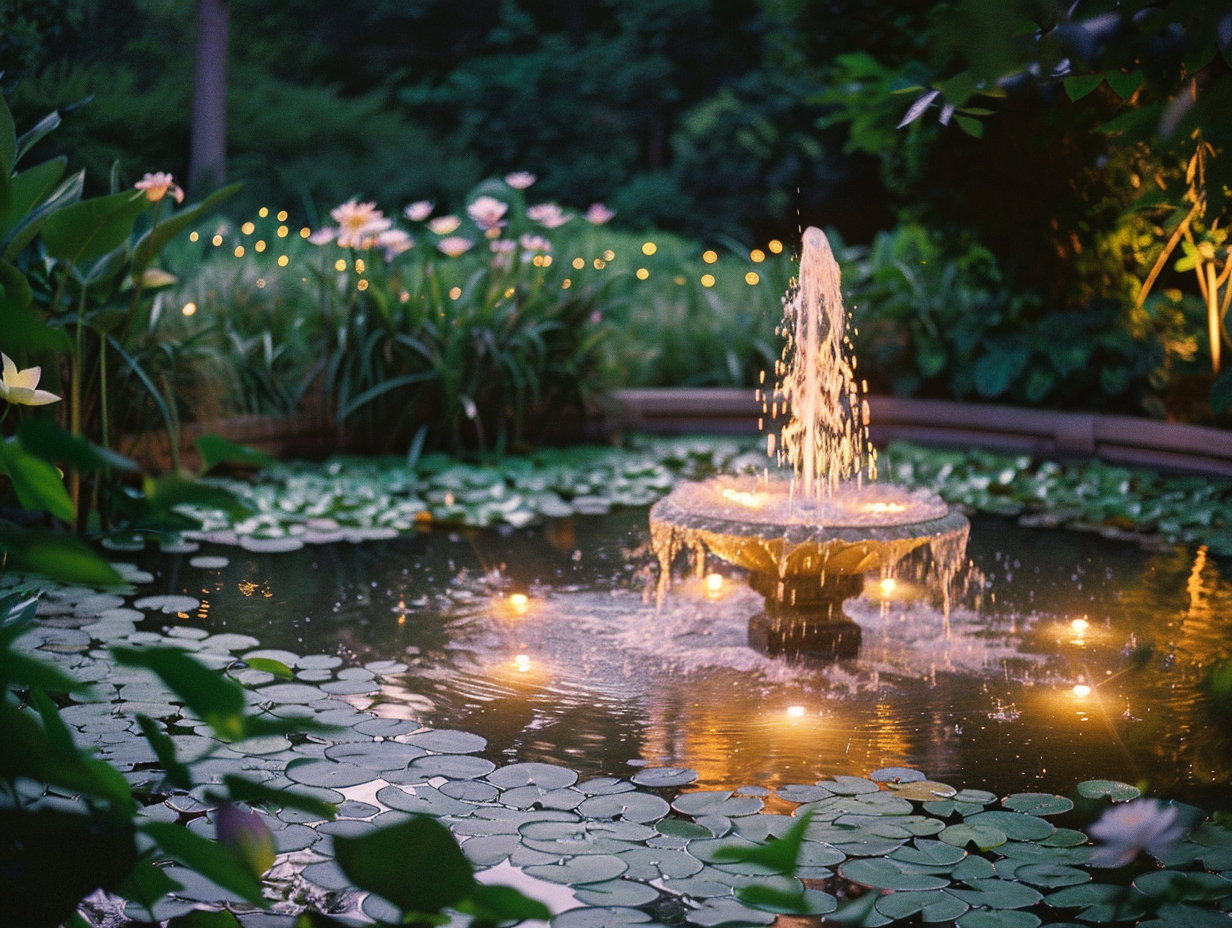 Woda i światło - fascynujące połączenie