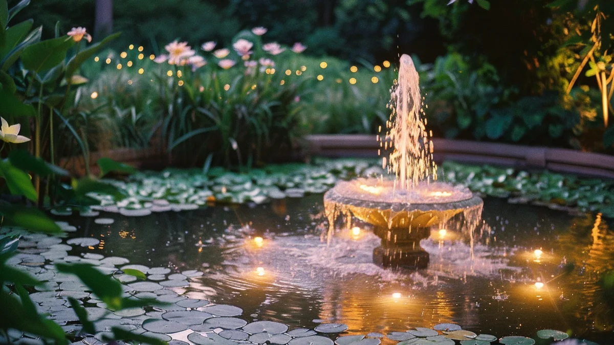 Woda i światło - fascynujące połączenie