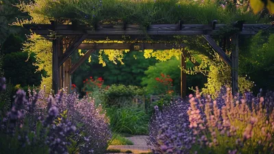 Projektowanie ogrodu z myślą o świetle