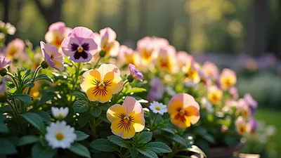 Jak pielęgnować bratki i inne kwiaty