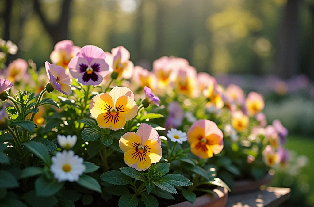 Jak pielęgnować bratki i inne kwiaty