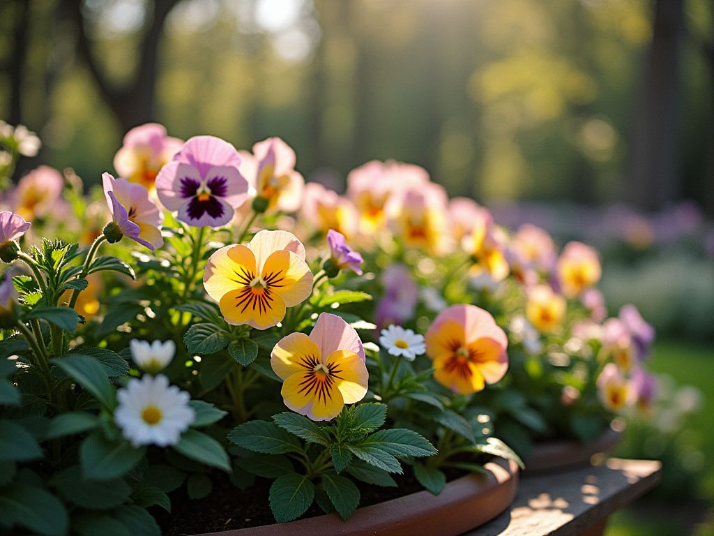 Jak pielęgnować bratki i inne kwiaty