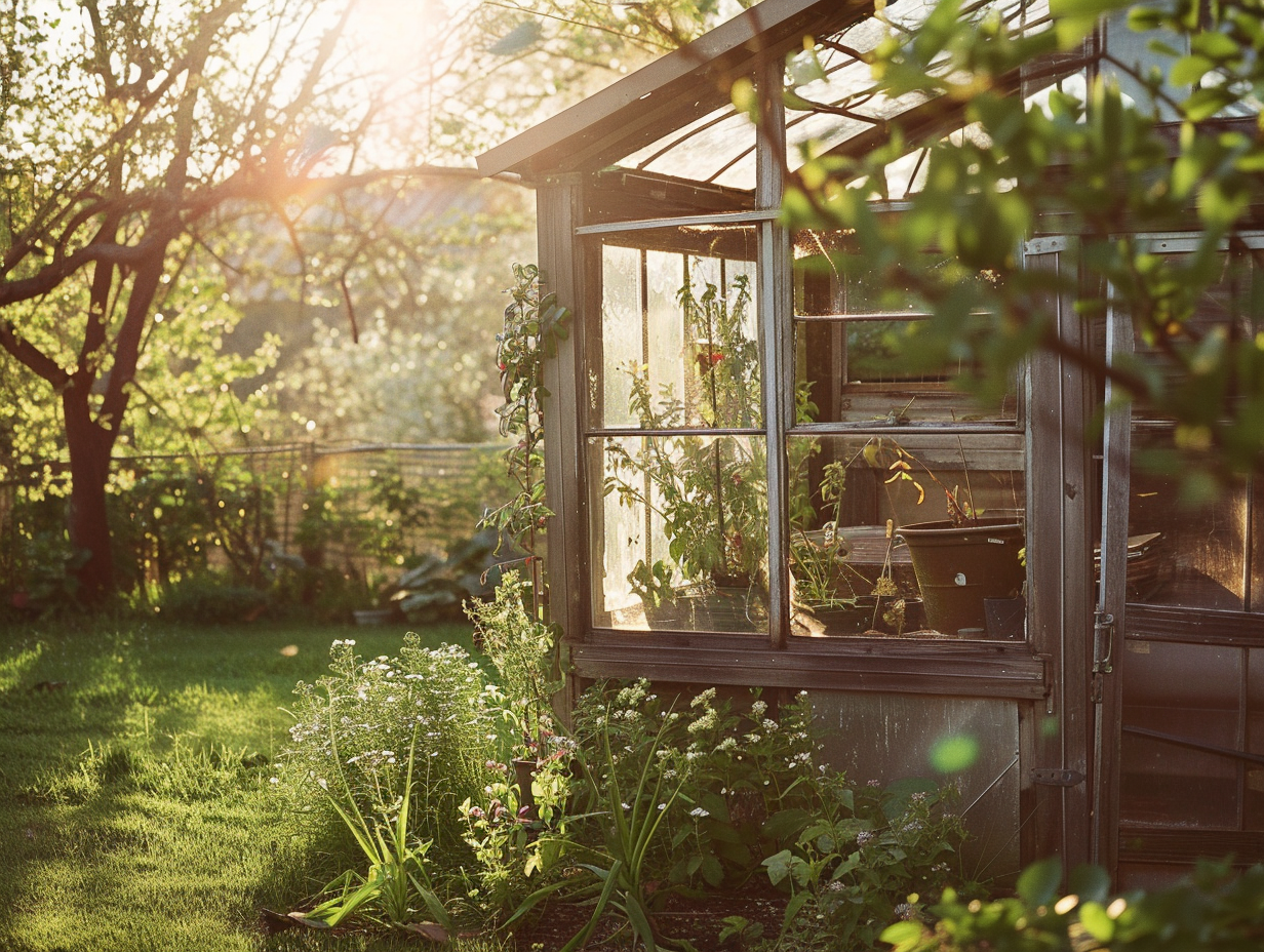 Budowa szklarni z recyklingowanych materiałów