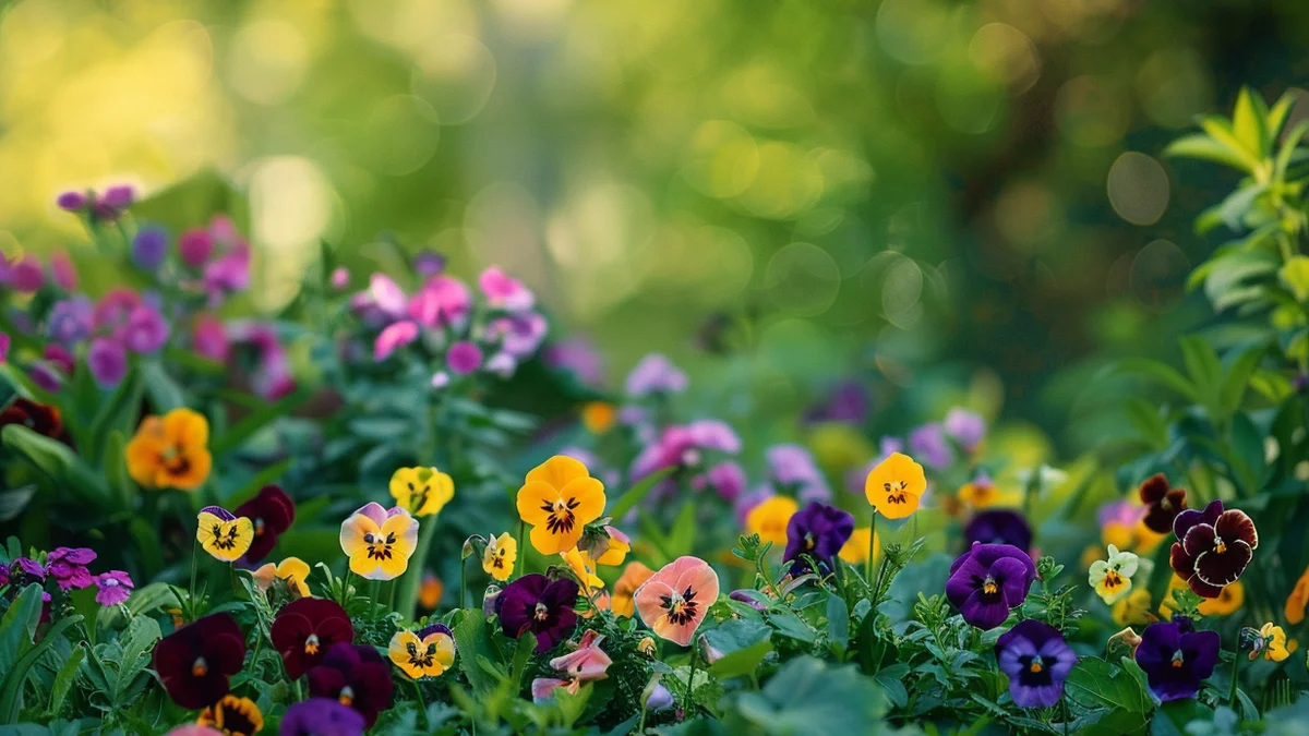 Jak pielęgnować bratki w ogrodzie?