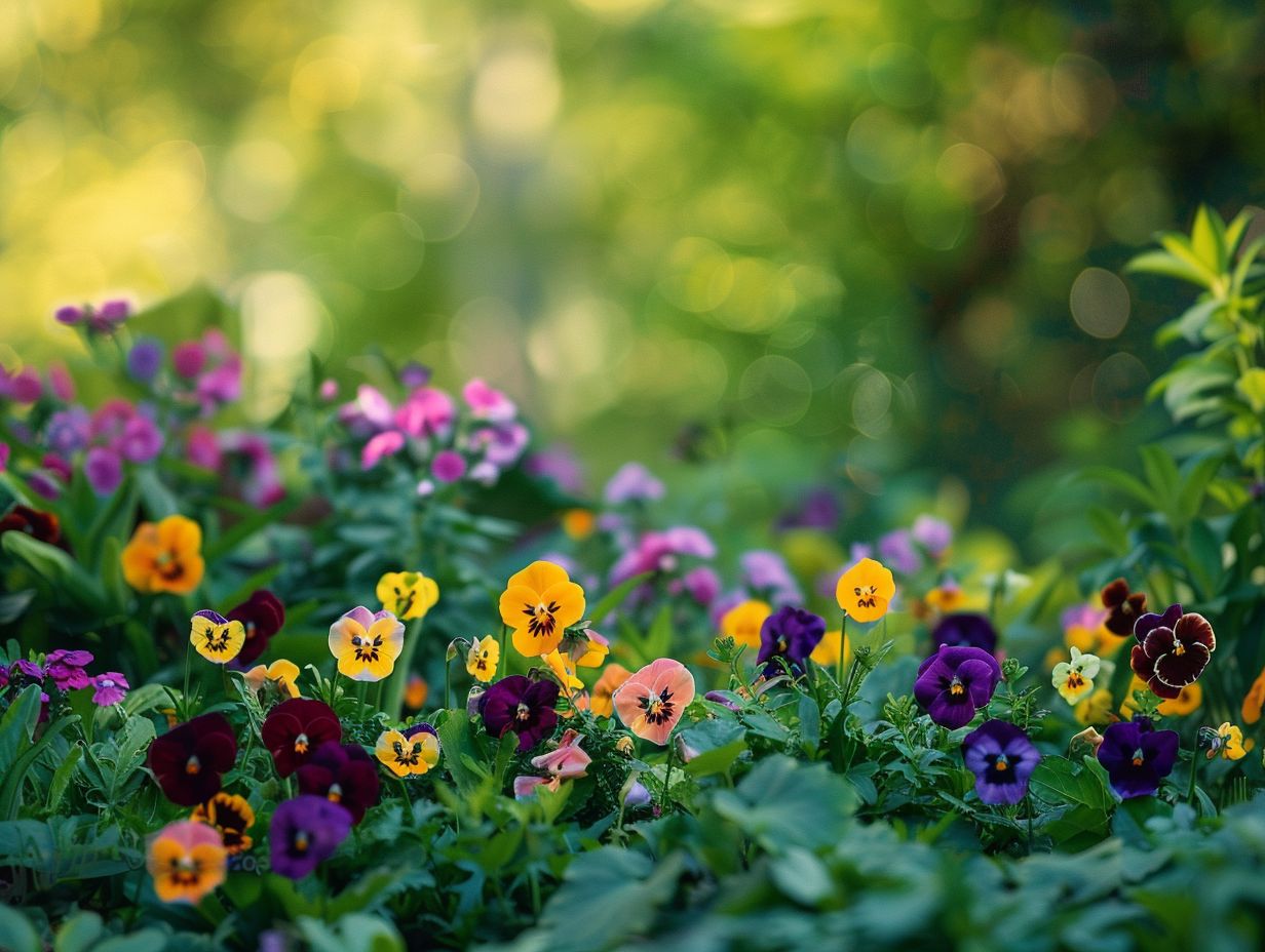 Jak pielęgnować bratki w ogrodzie?